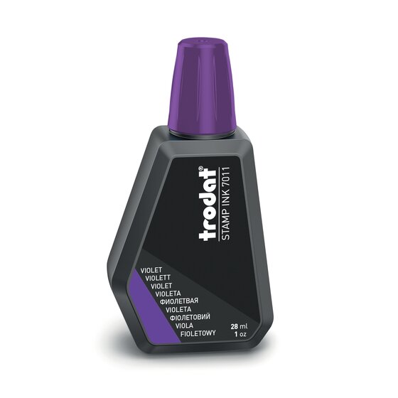 Trodat 7011 Stamp Pad Ink – Violet, 28ml