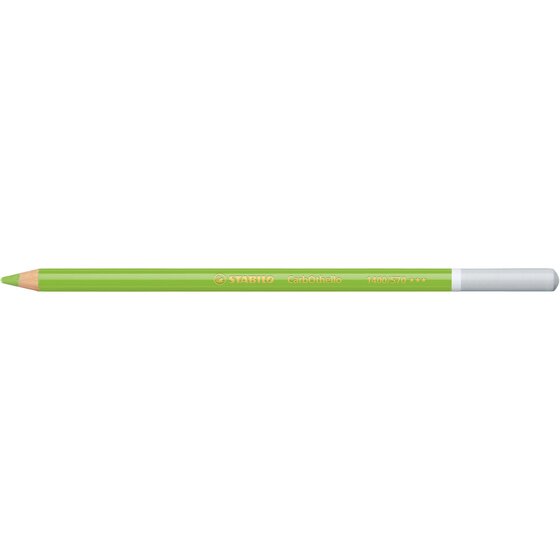 Stabilo CarbOthello Pastel Pencil – Leaf Green Mid | Dry, Dusty Stroke for Drawing & Sketching