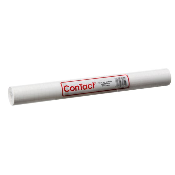 Contact Book Covering Film – Clear Gloss, 10m x 450mm
