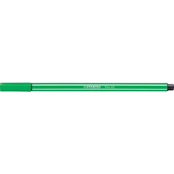 STABILO Pen 68 Fibre Tip Pen – Green | 1.0mm M-Tip