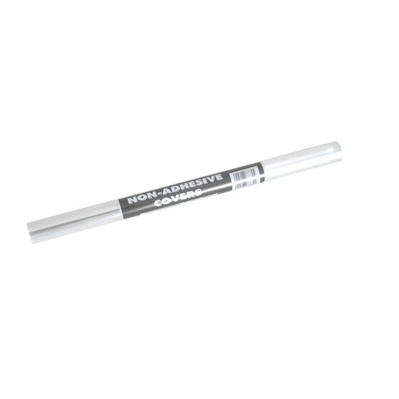 Contact Book Covering – Clear, Non-Adhesive Roll | 2m x 450mm