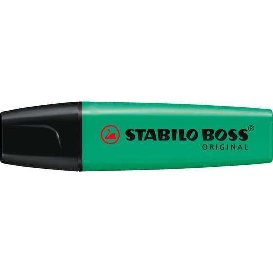 Stabilo Boss Original Highlighter – Turquoise, Box of 10