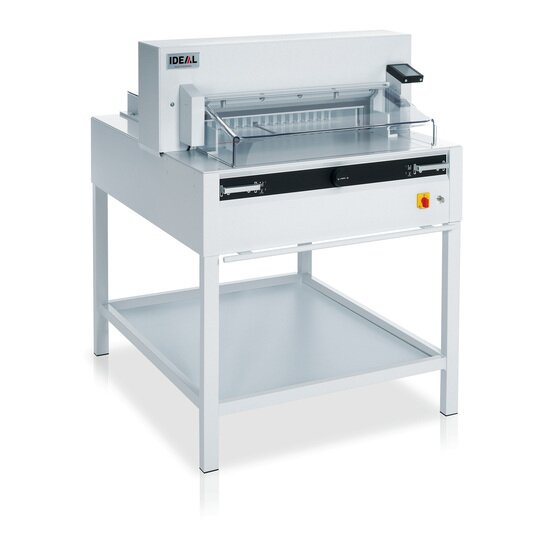 IDEAL 6655 Electric Guillotine – 99-Step Programming | German-Made Paper Cutter