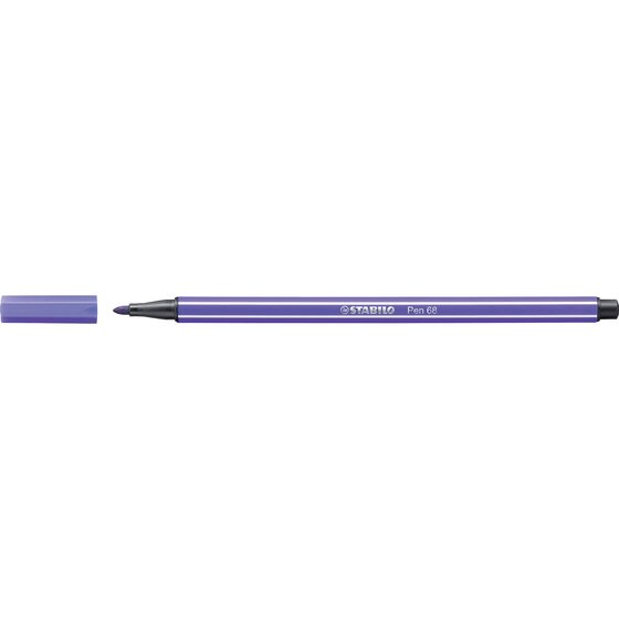 Stabilo Pen 68 Fibre Tip Pen – Violet | 1.0mm M-Tip Premium Felt Tip