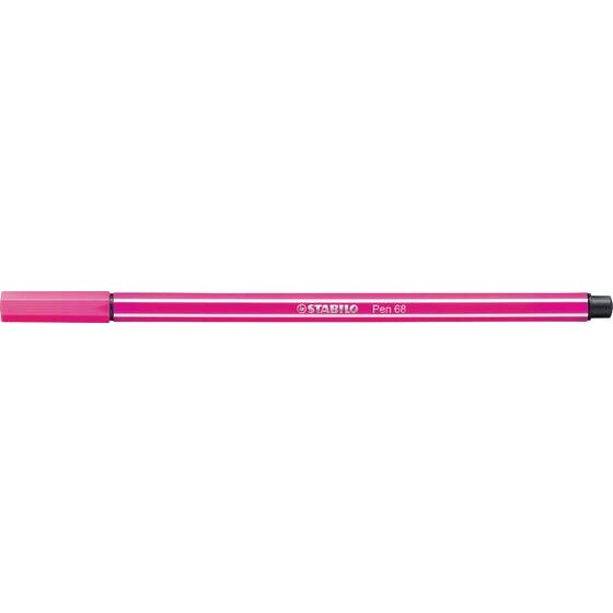 Stabilo Pen 68 Fibre Tip Pen – Rose | 1.0mm M-Tip Premium Felt Tip