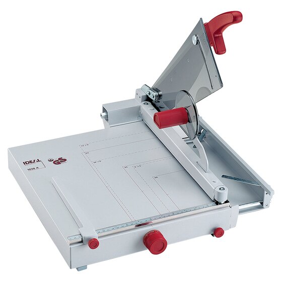 IDEAL 1138 A4 Guillotine Paper Cutter | All-Metal Build, Re-Sharpenable Blade | Made in Germany