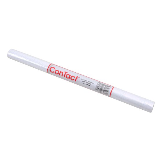 Contact Book Covering – Clear Gloss, Self-Adhesive, 5m × 450mm
