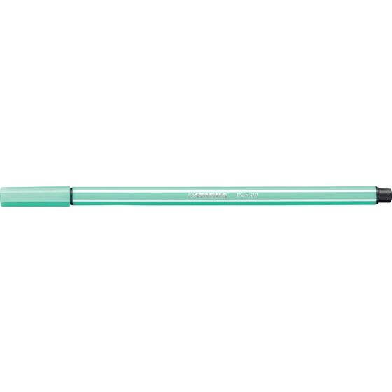 STABILO Pen 68 Fibre Tip Pen – Ice Green | 1.0mm M-Tip | High Brilliance