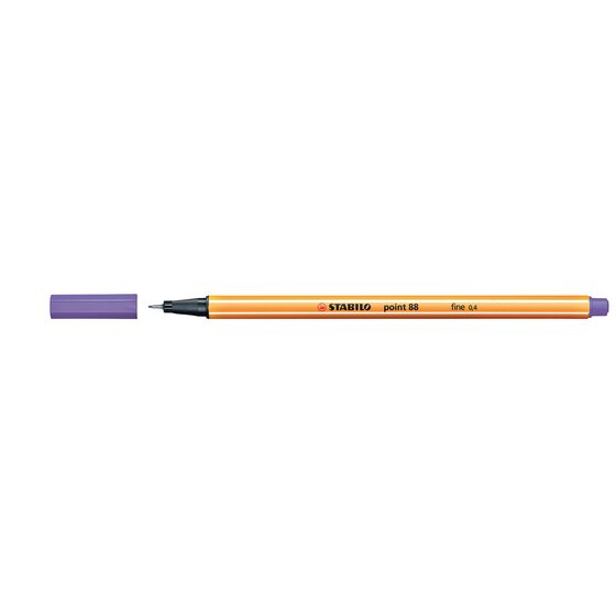 Stabilo Point 88 Fineliner Violet – Box of 10 (0.4mm)