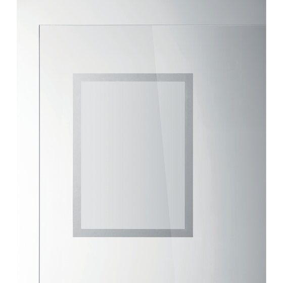 Durable Duraframe Sun Static Cling A4 Info Frame – Silver, Pack of 2