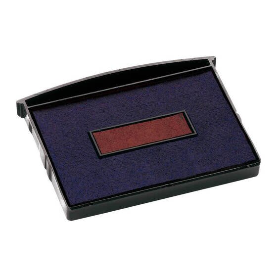 COLOP Spare Pad E/2600/2 Blue/Red – Replacement Ink Pad for Classic 2460, 2660 & Office S 660