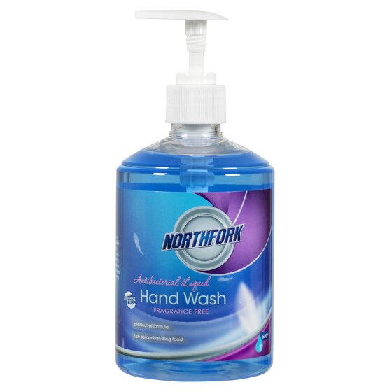 Northfork Liquid Hand Wash | Antibacterial | 500ml | Blue