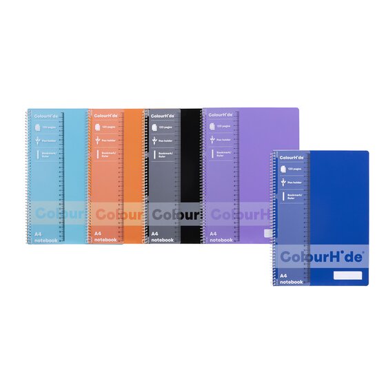 ColourHide A4 Notebook — 120 Pages, ASTD Variant