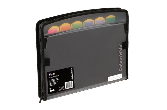 COLOURHIDE EXPANDING FILE ZIP IT PP | EXPANDING FILES | ACCO Partner