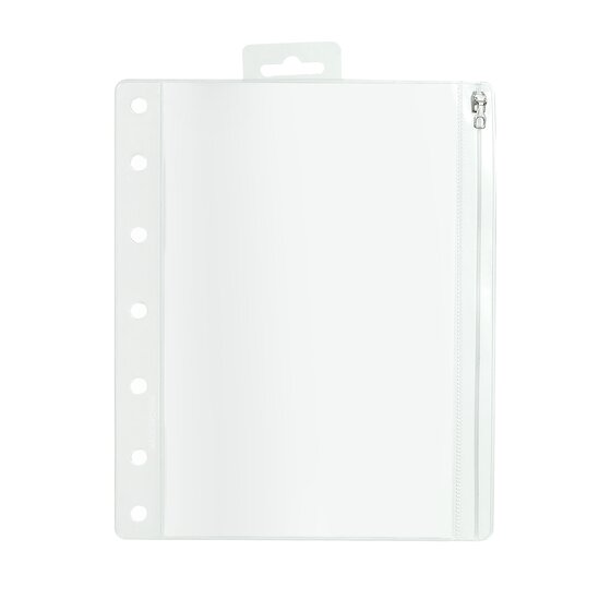 ColourHide Bindermate A4 Pencil Case – Clear, Zippable