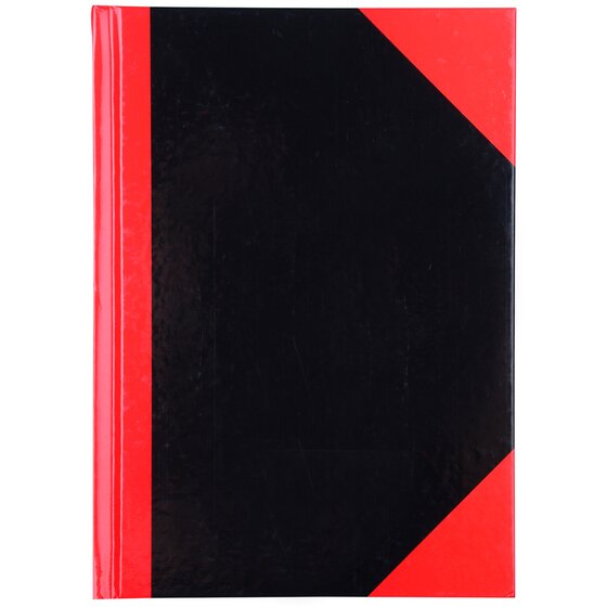 CUMBERLAND RED & BLACK NOTEBOOK GLOSS A5 200 LEAF | NOTEBOOKS | ACCO ...
