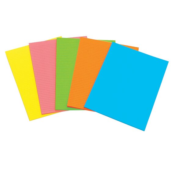 MARBIG Fluoro Writing Pad A6 – 40 Leaf