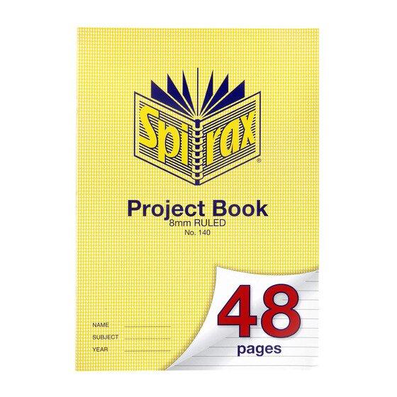 SPIRAX 140 Project Book A4 48 Pages 8mm Houndstooth