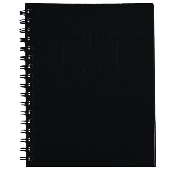 Spirax 511 Hard Cover Book 225 x 175mm, 200 Pages, Black