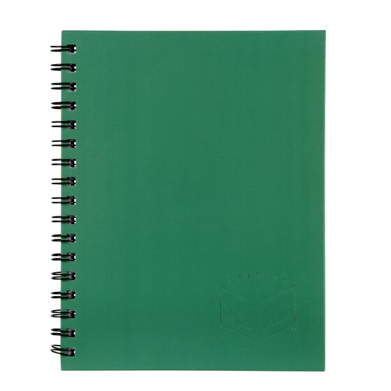 Spirax 511 Hard Cover Book 225 x 175mm, 200 Pages, Green