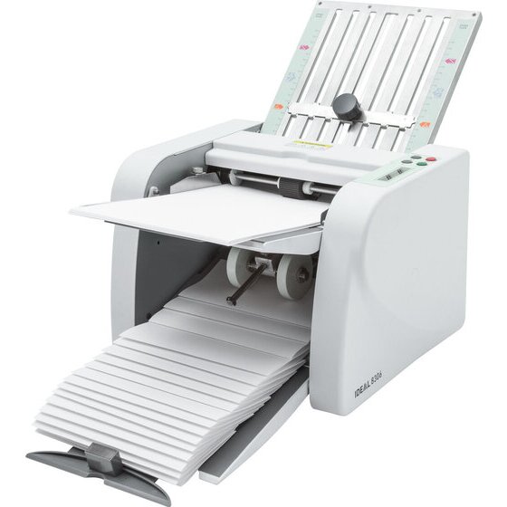IDEAL 8306 Automatic Folding Machine – German-Made Paper Folder for Professional Documents & Communications