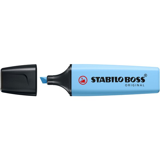 STABILO BOSS Pastel Highlighter – Breezy Blue