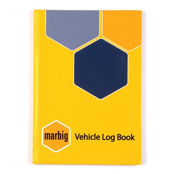 MARBIG A5 Vehicle Logbook – Hardcover