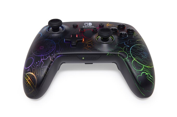 POWERA LUMECTRA ENHANCED WIRELESS CONTROLLER GALACTIC VORTEX NINTENDO ...