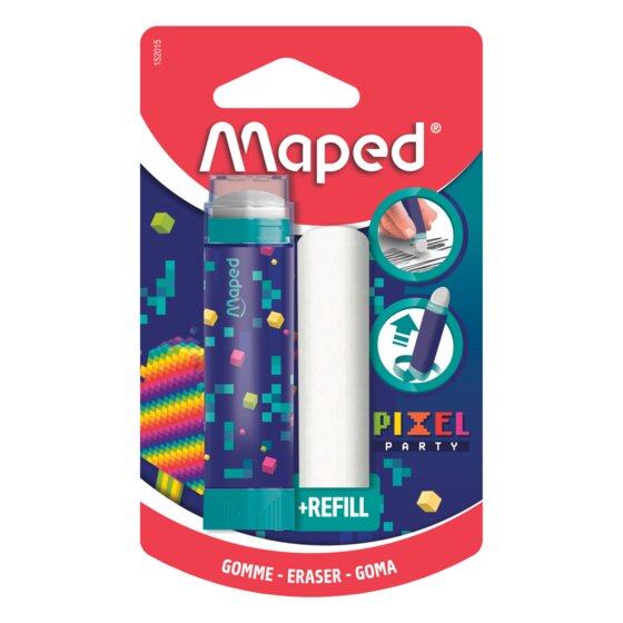 Maped Pixel Party Eraser (Tube)