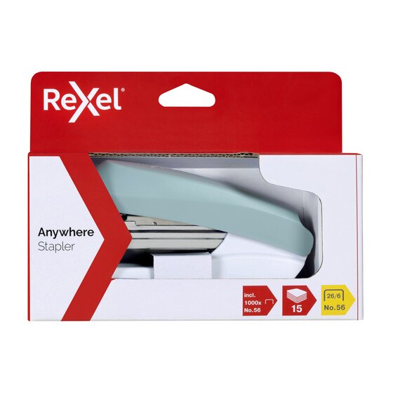 Rexel Anywhere Half-Strip Stapler – Mint (210813G)