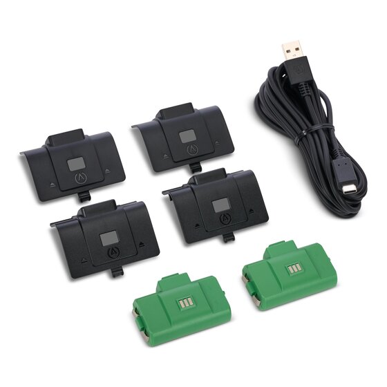 PowerA Play & Charge Kit for Xbox Series X|S and Xbox One – USB-C with Two 1100mAh Batteries