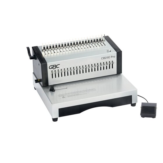 GBC CombBind CB25E Pro Electric Comb Binder – A4, Up to 500 Sheets, 51mm Spines