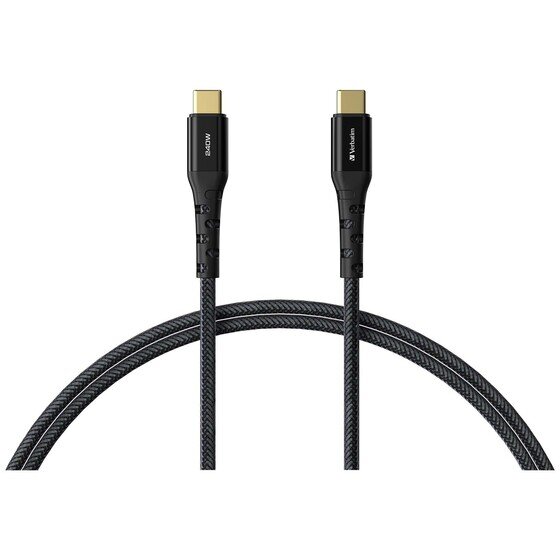Verbatim USB-C to USB-C Cable – 240W PD 3.1, 1.2m