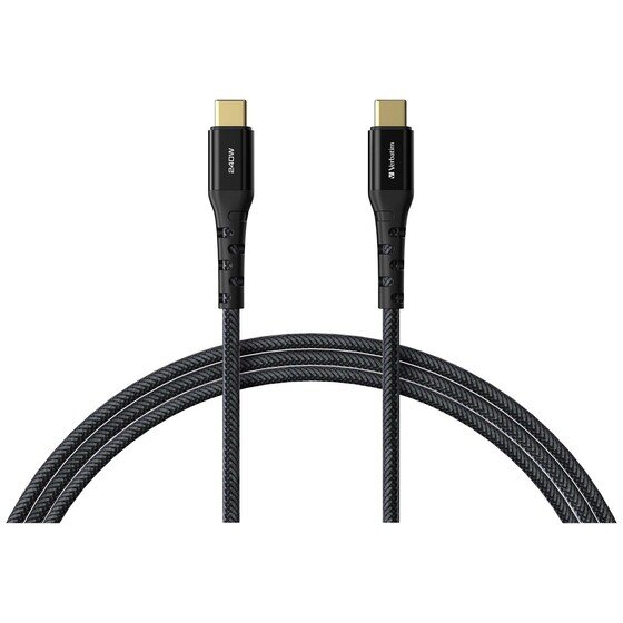 Verbatim USB-C to USB-C Cable – 240W PD 3.1, 2m