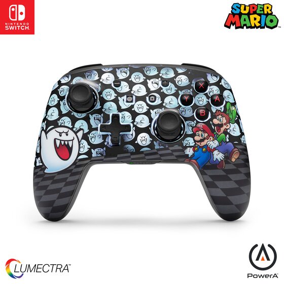 PowerA Enhanced Wireless Controller – Lumectra Mario Peek-A-Boo | Nintendo Switch