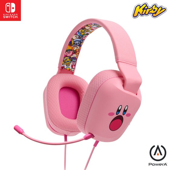 PowerA Wired Headset Kirby Mouthful – Nintendo Switch