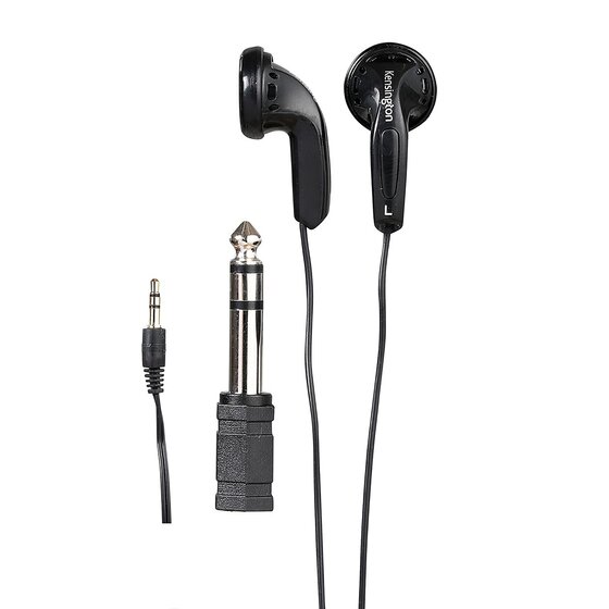 Kensington Stereo Earphones – Black