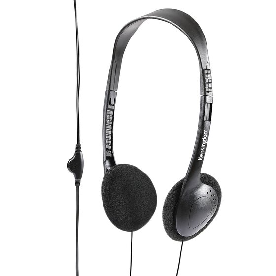 Kensington Light Weight Headphones – Black