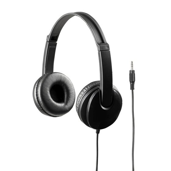Kensington Volume-Limiting Stereo Headphones for Kids – Black