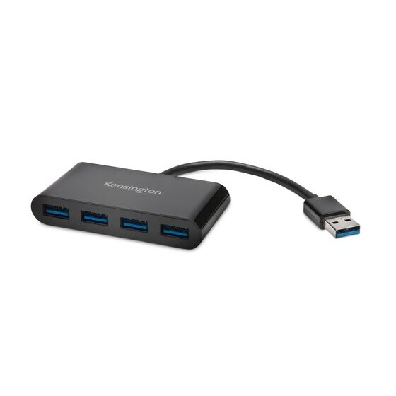 Kensington UH4000 USB 3.0 4-Port Hub – Black