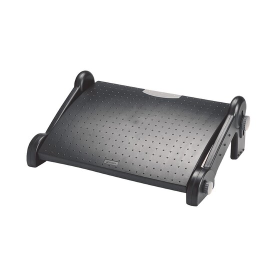 Kensington Adjustable Footrest – Black, 12 Height & Tilt Positions