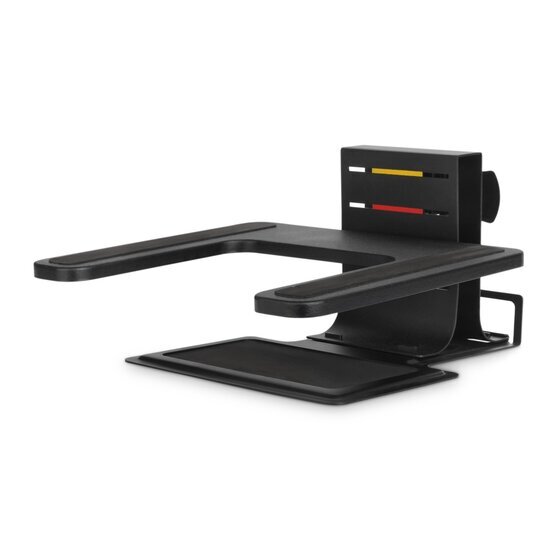 Kensington SmartFit Adjustable Laptop Stand – Metal Build, Cable Management, Desk Space Saver