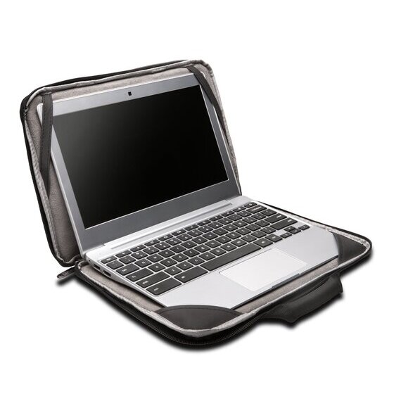 Kensington LS410 11.6" Chromebook Sleeve Black – Slim Protective Carry for 11.6" Chromebooks & 12" MacBooks