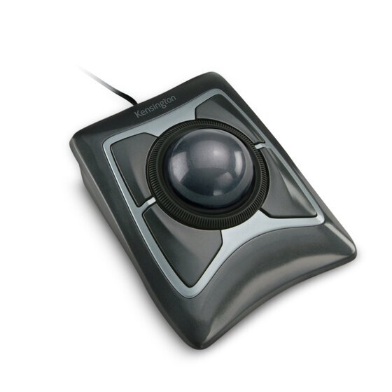 Kensington Expert Wired Trackball Mouse – DiamondEye Optical Tracking for Wrist Comfort