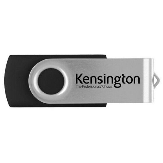 Kensington Swivel USB 2.0 Drive – 32GB – Black