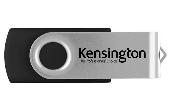KENSINGTON SWIVEL USB 32GB BLACK USB DRIVES ACCO Partner kensington-swivel-usb-32gb-black-usb-drives-acco-partner