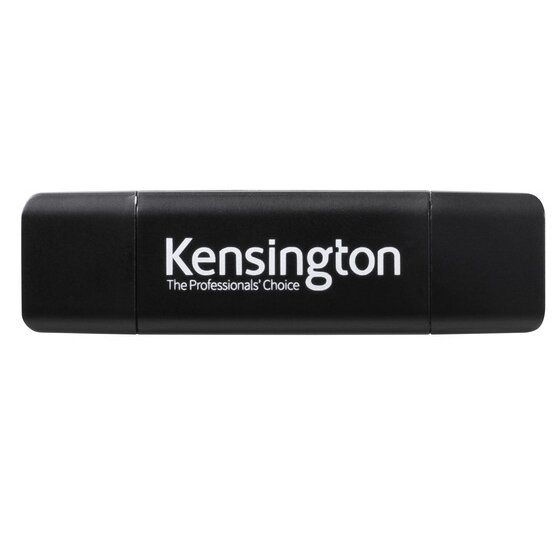 Kensington Dual USB-A & USB-C Drive – 32GB – Black