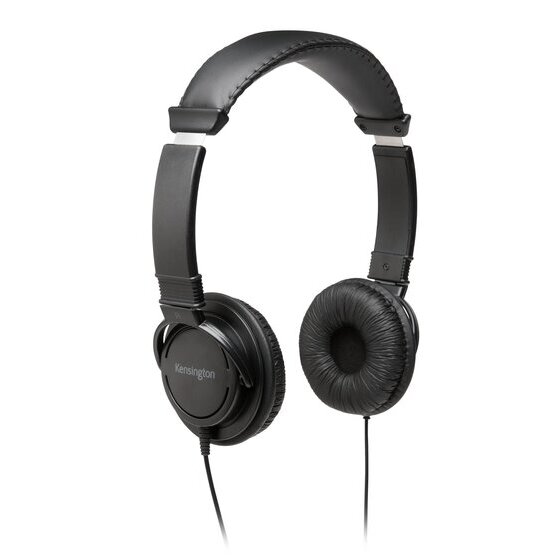 Kensington Hi-Fi Headphones – Plug-and-Play Stereo for Windows, Mac & Chromebook