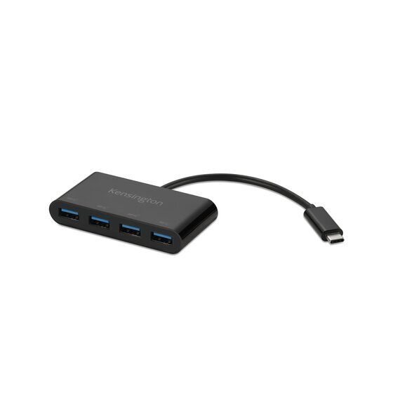 Kensington CH1200 USB-C 4-Port Hub – Black