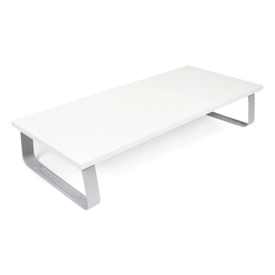 KENSINGTON EXTRA WIDE MONITOR RISER WHITE